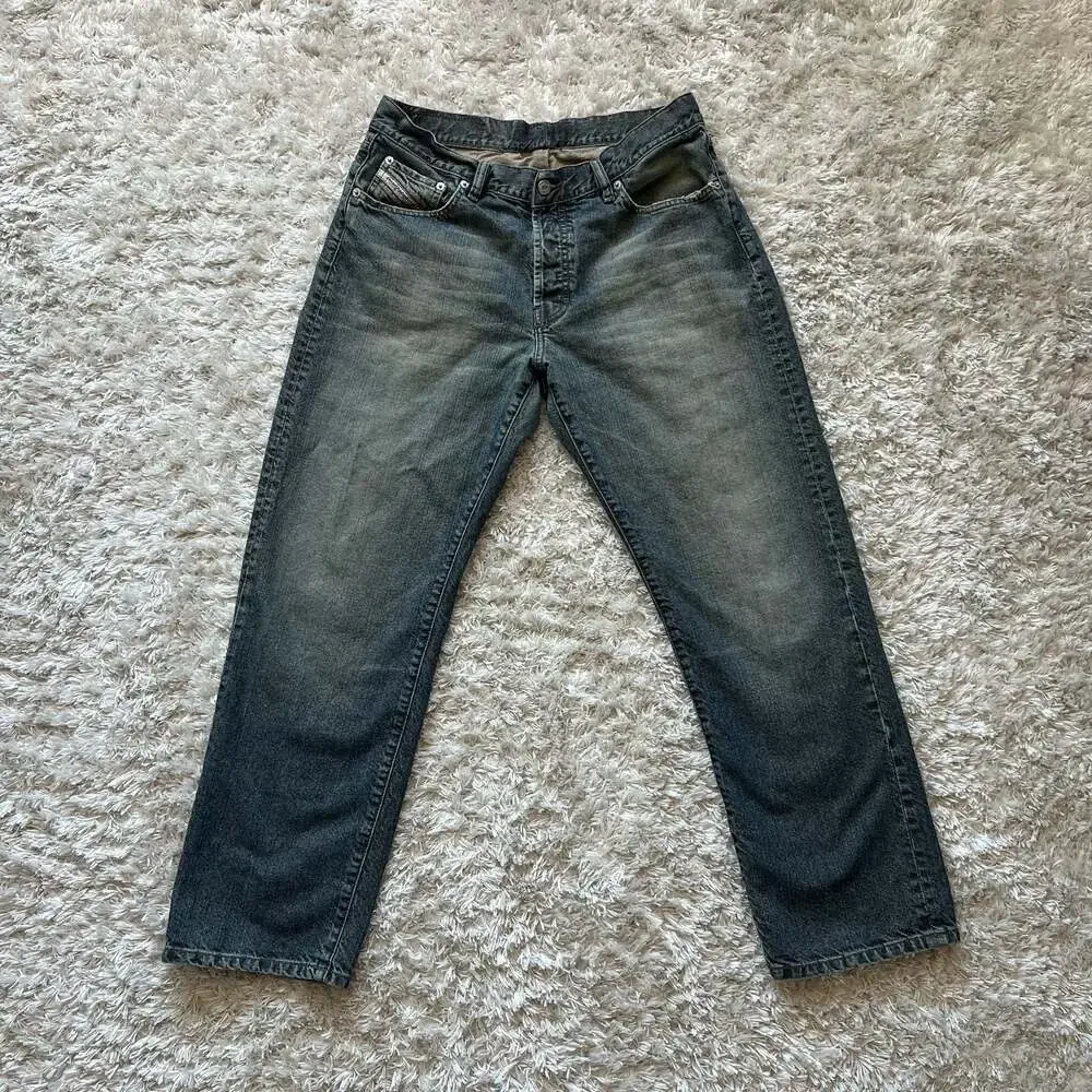 Vintage Y2k Diesel KULTER Straight Leg Denim Jeans 36 Made in Italy